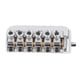 thumbnail image 1 of M Buder Puente de Guitarra Sin Cabeza de 6 Cuerdas con Accesorios Plateado (13 cm / 5.11 inches), 1 of 9