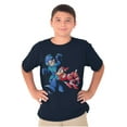 thumbnail image 5 of Classic Video Game Mega Man and Rush Crewneck T Shirts Boy Girl Teen Brisco Brands L, 5 of 6