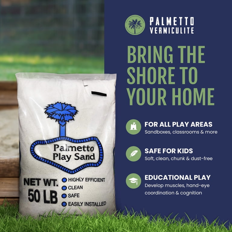 Palmetto Natural Play Sand, 50 Lb Bag photo 4
