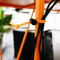 thumbnail image 4 of Foto&Tech 15-Pack Multipurpose 3mm Extra Long Toggle Tie/Elastic Cable Tie&Organizer/Adjustable Cable Strap/Instant Clutter Killer/Tangle Tamer/Cable Management for Cord&Cable Reusable (Red+BK+Orange), 4 of 6