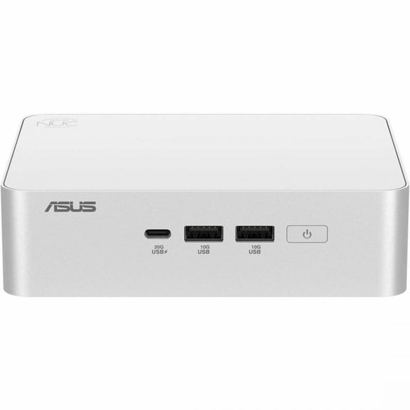 Asus NUC 15 Pro Plus RNUC15CRSU9089AU Desktop Computer with Intel Core Ultra 9 285H, 32 gb RAM, 1 tb SSD, Mini PC, Silver