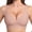 126-Pink, variant on Deep V Bras for Women No Underwire Jelly Wireless Push Up Bra Comfortable Bralette Seamless T-Shirt Bras