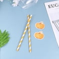 thumbnail image 3 of Pajita de calabaza de 80 piezas para decoraciones de Halloween, 3 of 3