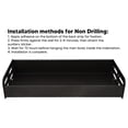 thumbnail image 3 of Space Aluminum Floating Shelf with Strong Load Capacity, Wall Mounted Decorative Storage Shelf for Kitchen Bathroom Living Room Bedroom, 3 of 8