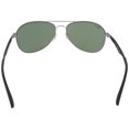 thumbnail image 3 of Ray-Ban Men's Polarized Rb3549-004/9A-61 Silver Sunglass, 3 of 3