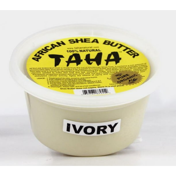 Taha Natural African Shea Butter Ivory