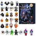 thumbnail image 4 of Disfraces de Halloween 2024 Nuevo calendario de cuenta regresiva de Halloween Caja sorpresa Atmósfera fantasmal Gótico Navidad 24 regalos Caja del día de Adviento, 4 of 5