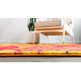 thumbnail image 3 of Unique Loom Symphonia Estrella Rug , 3' 3" x 5' 3" ,Yellow, 3 of 7
