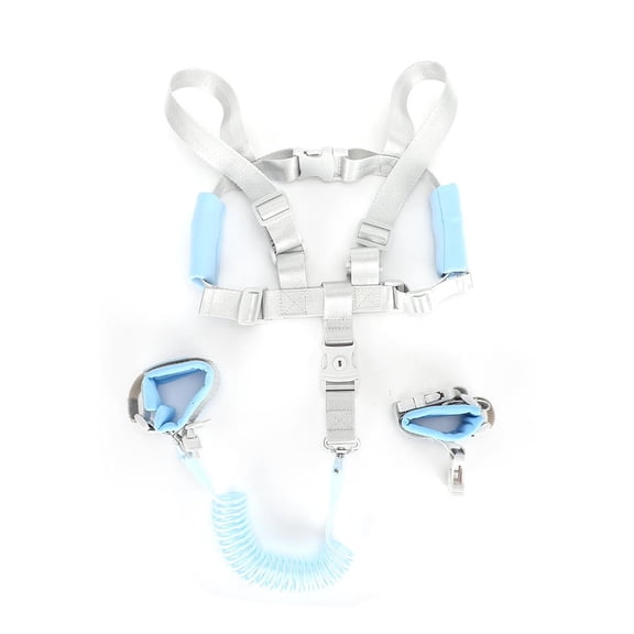 LAZIOEGR Kid Walking Leash Safety Harness – 1‑12 Years, Retractable Spring Rope, Breathable Fabric, Free Hands, 1 Pack