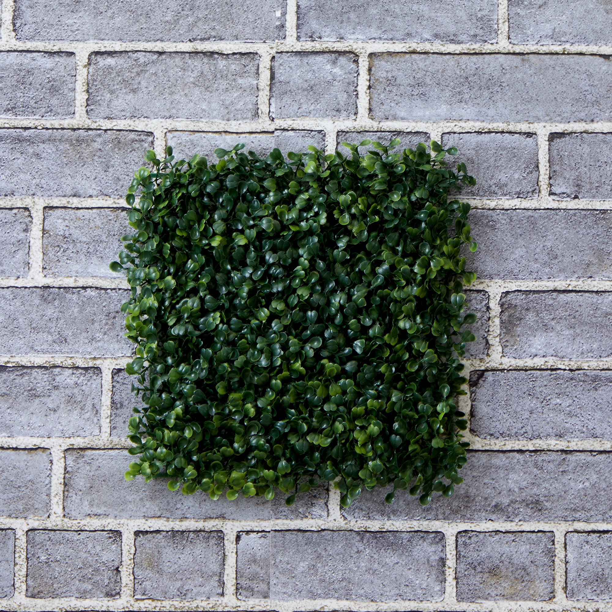 Mainstays 10" Tall by 10" Wide Green Artificial Decorative Boxwood Plant Mat