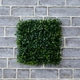 thumbnail image 5 of Mainstays 10" Tall by 10" Wide Green Artificial Decorative Boxwood Plant Mat, 5 of 6