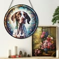 thumbnail image 6 of 89Bloom English Pointer Window Hanging Stained Glass, English Pointer Suncatchers for Windows Stained Glass, Stained Glass Dog suncatcher, Dog Stained Glass, 6 of 8