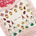 thumbnail image 2 of serony Nails Art Sticker Merry Christmas 3D Golden Elements Nail Wrap Sticker Tips DIY Manicura Stickers Tool, 2 of 8
