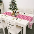 thumbnail image 4 of Camino de mesa de camión rojo, decoración de mesa de comedor de San Valentín para interiores y exteriores, fiesta en casa, 13 x 70 pulgadas, 4 of 5