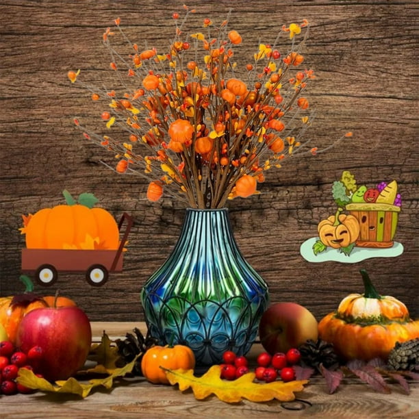 Llavero de calabaza mini de Halloween, peluche, bolso llavero