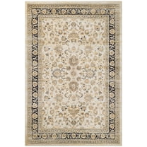 Couristan Zahara Farahan Amulet Area Rug, 5'3" x 7'6", Oatmeal-Black