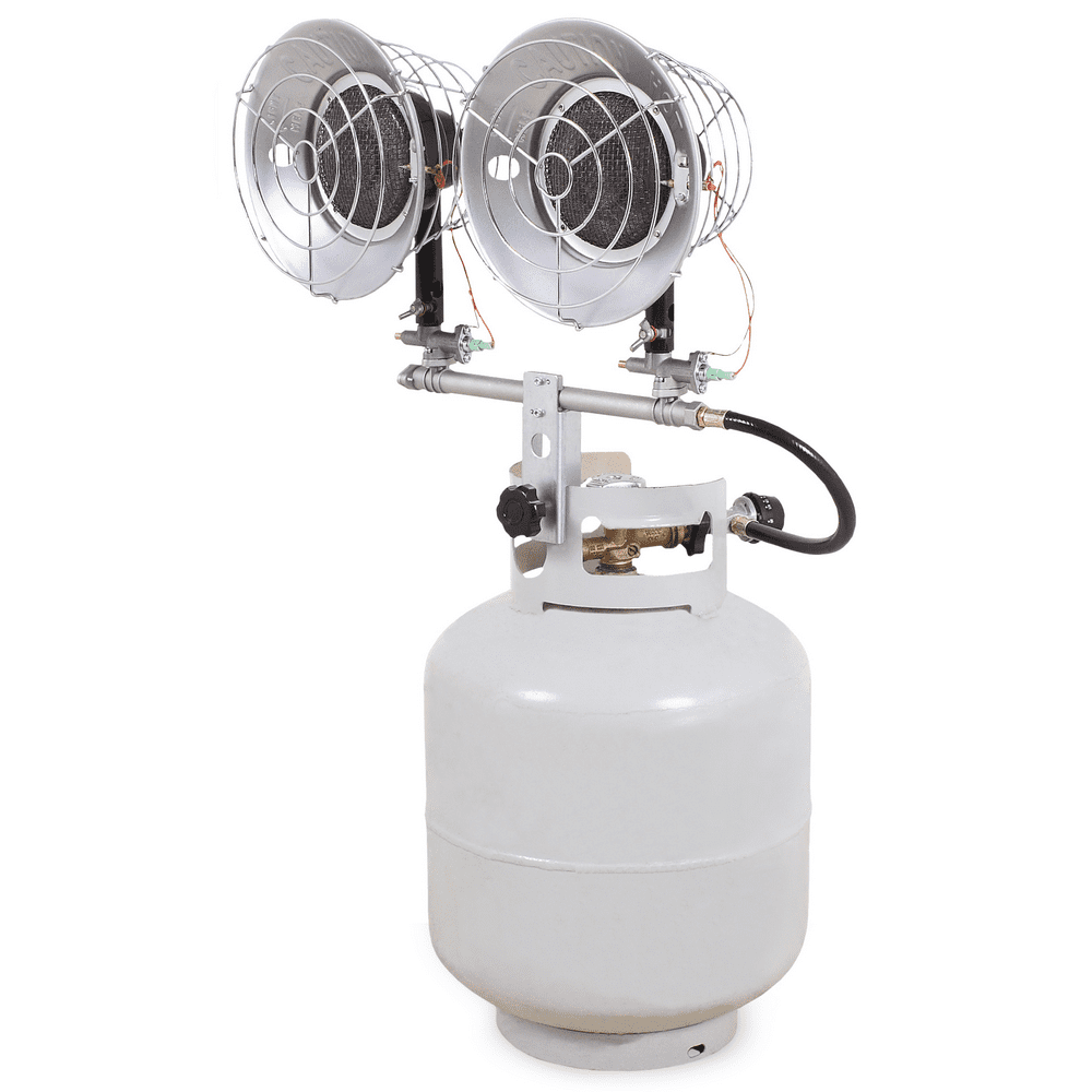 Tank-Top Heater Double 30K BTU Propane - Walmart.com - Walmart.com