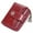 Wine Red, variant on FALAN MULE Wallet for Women Leather Small RFID Blocking Bifold Zipper Pocket Card Holder with ID Window