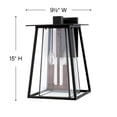 thumbnail image 4 of Hinkley Lighting - Two Light Wall Mount - Walker - Two Light Outdoor Medium Wall, 4 of 4