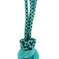 thumbnail image 3 of Nylon  Horse Braided Rope Noseband Halter w/ Lead Rope Turquoise 606EA02TR, 3 of 3