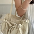 thumbnail image 3 of Bolso Hombro para Mujer Cierre Color Sólido Diario Al Aire Libre Niñas, 3 of 9