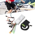 thumbnail image 4 of Bike Speed Controller LCD Display, 28A Current Limit Brushless Motor Controller DIY  for 22.5mm Diameter Handlebars, 4 of 8