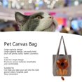 thumbnail image 3 of Sac pour Animal, Sac d'Épaule Portable Polyvalent à Forme Mignonne pour Chat de Moins de 6 Lb, 3 of 8