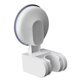 thumbnail image 2 of Soporte de ducha de pared con ángulo ajustable para cabezal de ducha de mano blanco, 2 of 9