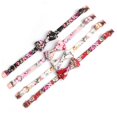 thumbnail image 5 of Girl's Dog Collar And Leash Set, Soft Adjustable Dog Collar With Detachable Flowers And Safety Clasps, 5 of 5