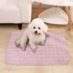 thumbnail image 4 of Colchoneta lavable de pana para mascotas | Colchoneta cálida para perros y gatos | 50 x 40 cm | Colchoneta rosa de una pieza, 4 of 6