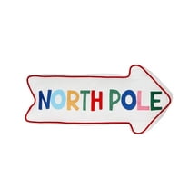 North Pole Arrow Pillow