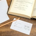 thumbnail image 4 of YAOMOBB Blocs-Notes Message Petits Papiers d'Index Lignés Trou de Suspension Fournitures de Bureau, 4 of 6