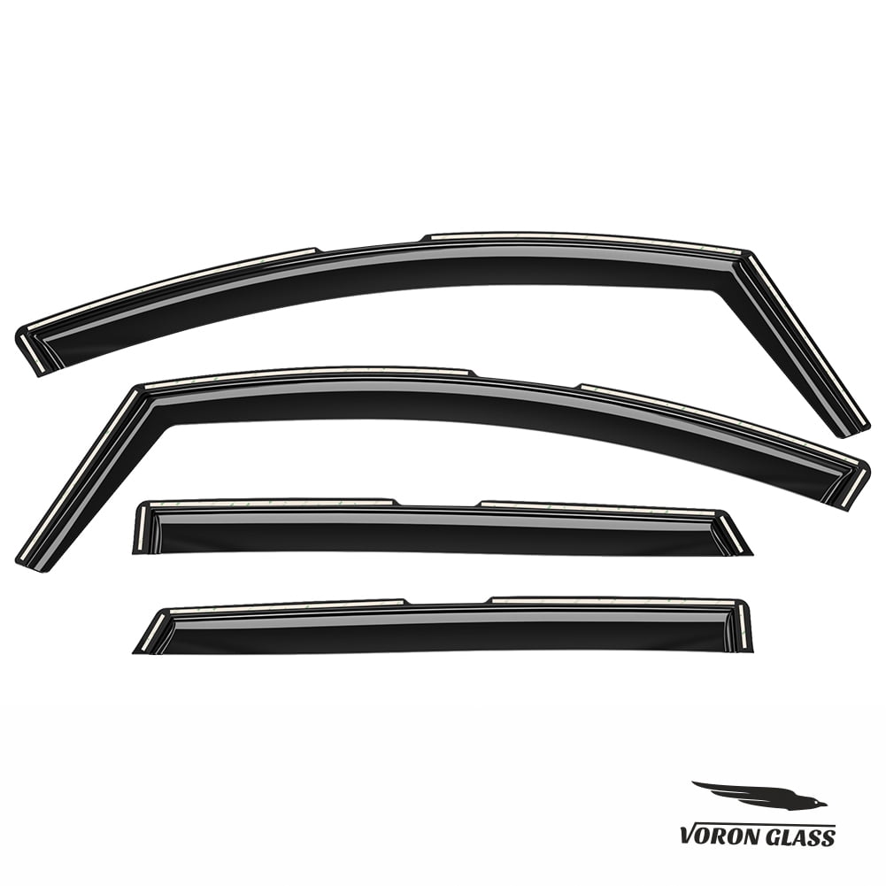 Voron Glass in-Channel Extra Durable Rain Guards for Kia Sportage 2023-2025, Window Deflectors, Vent Window Visors, 4 Pieces - 200671