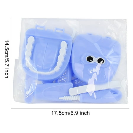 9Pcs/set Kids Pretend Play Toy Dentist Check Teeth Model For Doctors ...