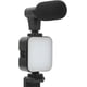 thumbnail image 4 of Estabilizador de tripie para Teléfono Inteligente con Luz de Relleno LED, Clip para Teléfono, Trípode, Micrófono, Paquete de Luces de Transmisión en Vivo para Grabación de Video,, 4 of 9