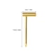 thumbnail image 2 of FOMIYES 3Ud Llave Para Ajuste De Truss Rod En Guitarra Acústica Y Eléctrica Color Dorado, 2 of 8