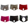 thumbnail image 4 of Ropa interior sexy de charol con parte inferior sexy de noche que se puede revisar 1105, 4 of 6