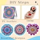 thumbnail image 2 of Espejo Diamante Cristal Cgtredaw Doble Cara Mandala para Adultos Y 117, 2 of 9