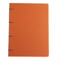 thumbnail image 4 of Carpeta de escritura de negocios A4 pnificador de material cuero carpetas en carpeta de anils naranja perfecl Cuaderno de escritura de negocios, 4 of 8