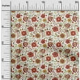 thumbnail image 2 of oneOone Cotton Cambric White Fabric Asian Suzani Sewing Craft Projects Fabric Prints By Yard 42 Inch Wide, 2 of 5