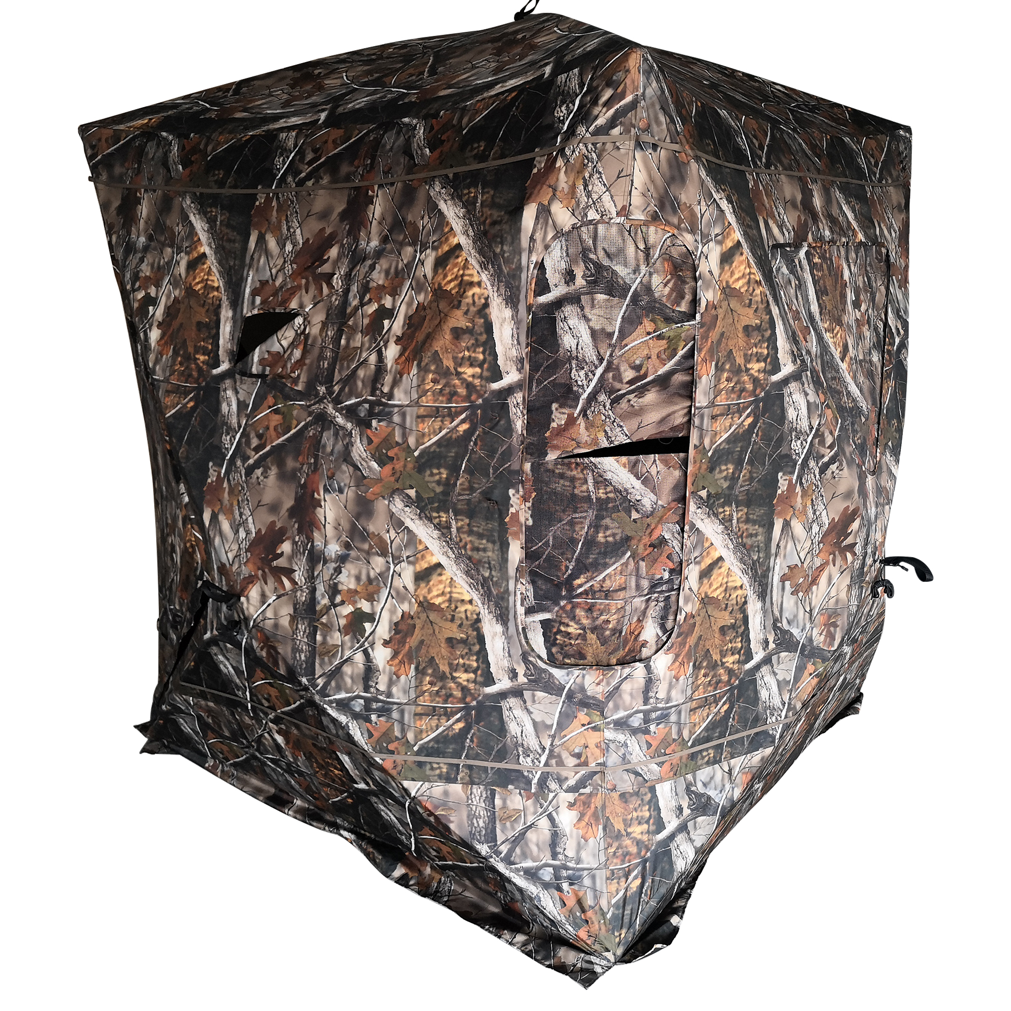 THUNDERBAY 4 Person Pop Up Ground Hunting Blinds with 270 Degree See