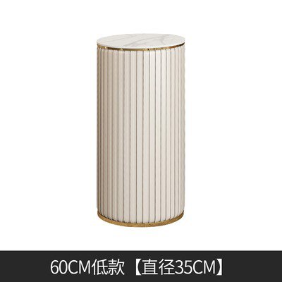 Soporte de flores de losa de roca, mueble lateral de lujo para sala de estar, esquina, algunos tipos de suelo, estante interior redondo moderno y sencillo para balcón