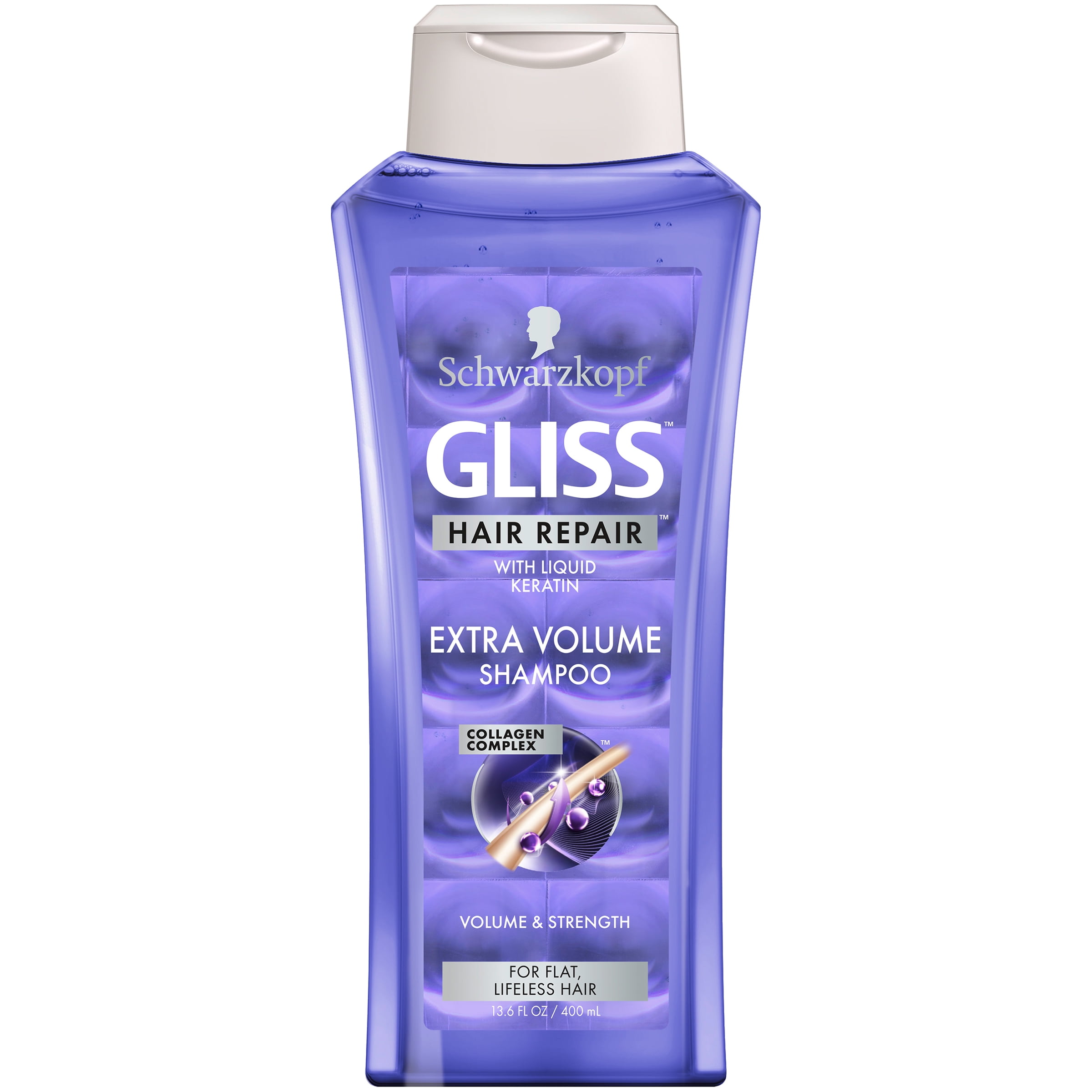 Gliss Hair Repair Shampoo Extra Volume 13 6 Ounce Walmart Com Walmart Com