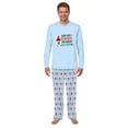 thumbnail image 3 of Cute Gnome Matching Long Sleeve Christmas Pajamas For Family And Dog, Size Newborn to Men 6XL, 3 of 7
