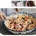 thumbnail image 5 of Plat de Tarte de Noël Rond 10 Pouces - Plat de Service Pizza - Ensemble de 1 (10 Pouces - Papillons), 5 of 5