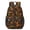 Camo and Maple Brown Pattern, variant on Camo and Maple Black Pattern 17" Waterproof Oxford School Backpacks for Teens, S-Shape Padded Straps, for School, Travel, Hiking, Camping