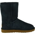 thumbnail image 2 of Ugg Women's Classic Short II Navy Ankle-High Suede Boot - 6M, 2 of 3