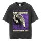 thumbnail image 3 of Camiseta The Horrors Never Ending Yet I Remain Silly, divertida camiseta lavada Retro de rana de estilo japonés, camisetas de gran tamaño para hombres, 3 of 5