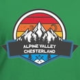 thumbnail image 3 of CafePress - Alpine Valley Ski Area Chesterland Ohio T Shirt - Women's V-Neck Dark T-Shirt, 3 of 4