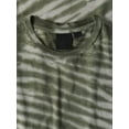 thumbnail image 3 of Ma Croix Mens Lightweight Hipster Urban Round Hemline Multicolor Tie Dye T Shirt, 3 of 6